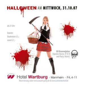 Halloween 2007 Flyer Back