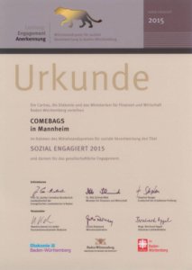 Urkunde Lea Mittelstandpreis Baden Wuerttemberg 20151